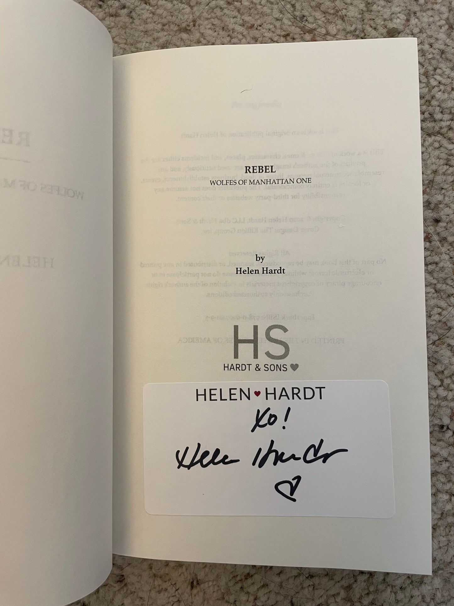 Signed Bookplates